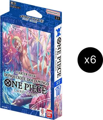 Starter Deck 17: BLUE Donquixote Doflamingo Display card from Starter Deck 17: BLUE Donquixote Doflamingo