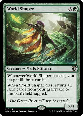 World Shaper card from Commander: Outlaws of Thunder Junction