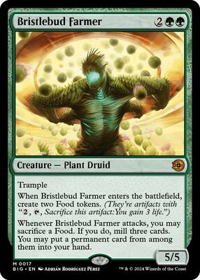 Bristlebud Farmer card from Outlaws of Thunder Junction: The Big Score
