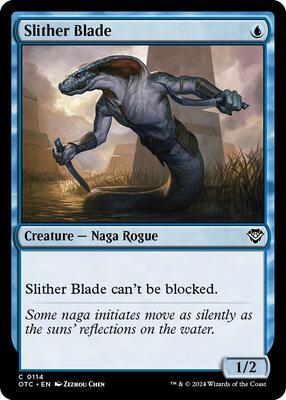 Slither Blade card from Commander: Outlaws of Thunder Junction