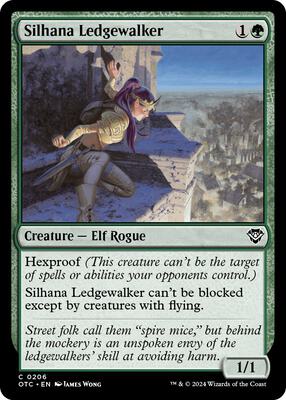 Silhana Ledgewalker card from Commander: Outlaws of Thunder Junction