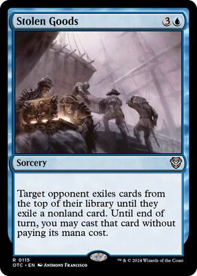 Stolen Goods card from Commander: Outlaws of Thunder Junction
