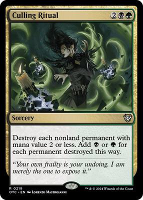 Culling Ritual card from Commander: Outlaws of Thunder Junction