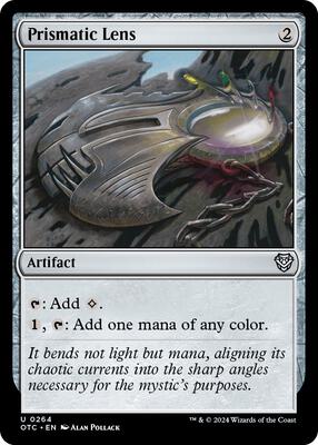 Prismatic Lens card from Commander: Outlaws of Thunder Junction