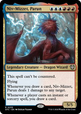 Niv-Mizzet, Parun card from Commander: Outlaws of Thunder Junction