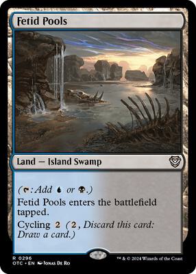 Fetid Pools card from Commander: Outlaws of Thunder Junction