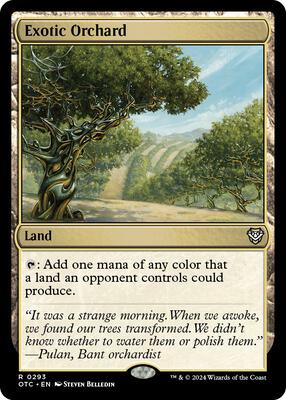 Exotic Orchard card from Commander: Outlaws of Thunder Junction