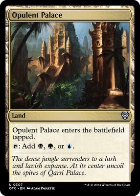 Opulent Palace card from Commander: Outlaws of Thunder Junction