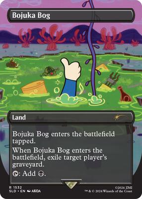 Bojuka Bog card from Secret Lair Drop Series