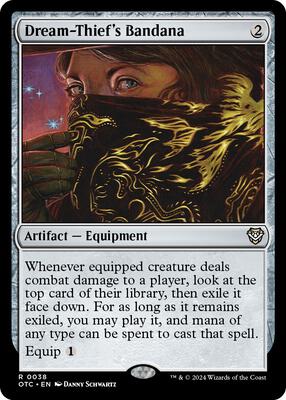 Dream-Thief's Bandana card from Commander: Outlaws of Thunder Junction