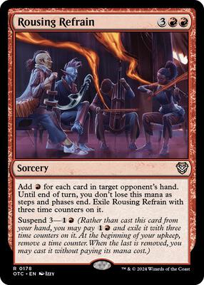 Rousing Refrain card from Commander: Outlaws of Thunder Junction