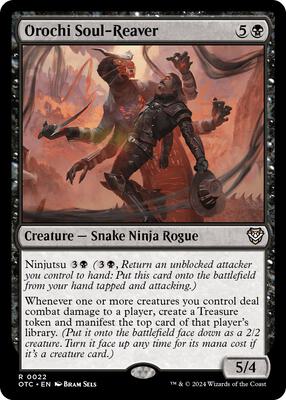 Orochi Soul-Reaver card from Commander: Outlaws of Thunder Junction
