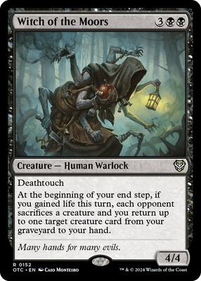 Witch of the Moors card from Commander: Outlaws of Thunder Junction