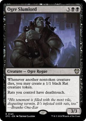 Ogre Slumlord card from Commander: Outlaws of Thunder Junction