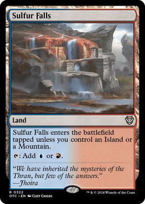 Sulfur Falls card from Commander: Outlaws of Thunder Junction