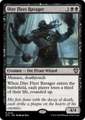 Dire Fleet Ravager card from Commander: Outlaws of Thunder Junction