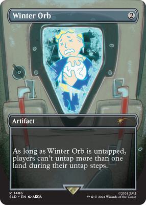 Winter Orb (1486) card from Secret Lair Drop Series