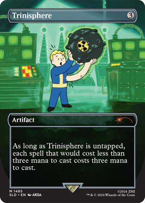 Trinisphere card from Secret Lair Drop Series