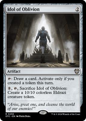 Idol of Oblivion card from Commander: Outlaws of Thunder Junction