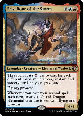 Eris, Roar of the Storm card from Commander: Outlaws of Thunder Junction