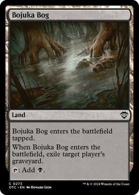 Bojuka Bog card from Commander: Outlaws of Thunder Junction