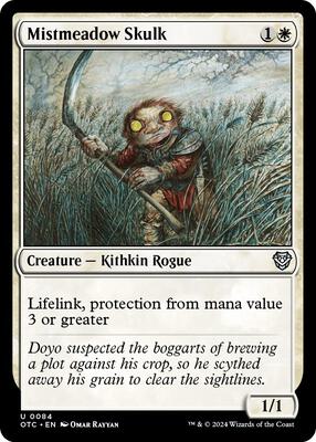 Mistmeadow Skulk card from Commander: Outlaws of Thunder Junction