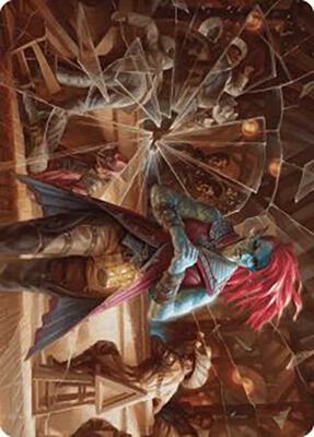 Obeka, Splitter of Seconds Art Card card from Art Series: Outlaws of Thunder Junction