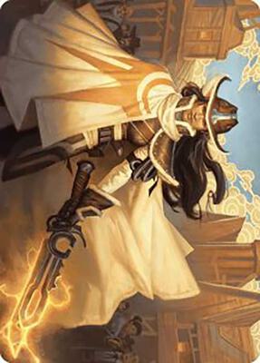 Omenport Vigilante Art Card card from Art Series: Outlaws of Thunder Junction