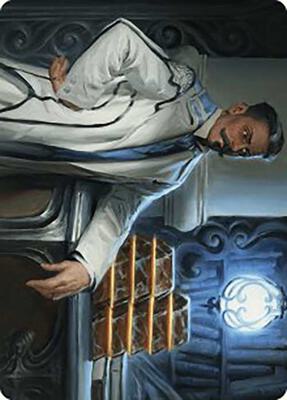 Baron Bertram Graywater Art Card card from Art Series: Outlaws of Thunder Junction