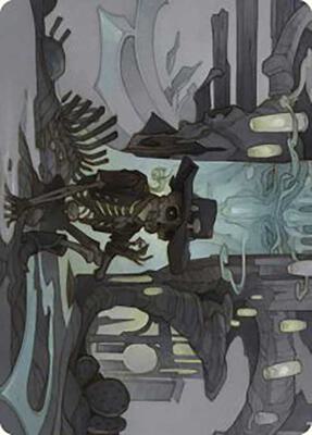 Tinybones Joins Up Art Card card from Art Series: Outlaws of Thunder Junction