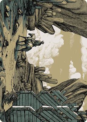 Path to Exile Art Card card from Art Series: Outlaws of Thunder Junction