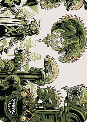 Pest Infestation Art Card card from Art Series: Outlaws of Thunder Junction