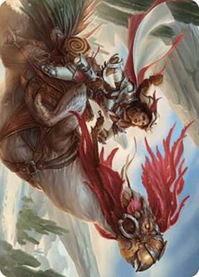 Frontier Seeker Art Card card from Art Series: Outlaws of Thunder Junction