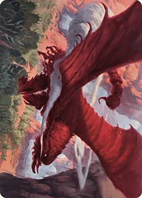 Stingerback Terror Art Card card from Art Series: Outlaws of Thunder Junction