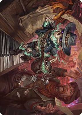 Tinybones, the Pickpocket Art Card card from Art Series: Outlaws of Thunder Junction