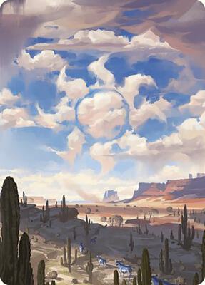 Plains Art Card card from Art Series: Outlaws of Thunder Junction