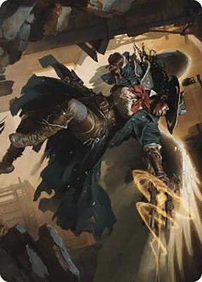 Archangel of Tithes Art Card card from Art Series: Outlaws of Thunder Junction