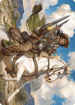 Wylie Duke, Atiin Hero Art Card card from Art Series: Outlaws of Thunder Junction