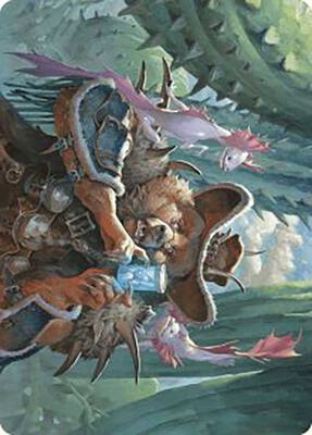 Doc Aurlock, Grizzled Genius Art Card card from Art Series: Outlaws of Thunder Junction