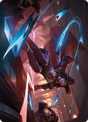 Slick Sequence Art Card card from Art Series: Outlaws of Thunder Junction
