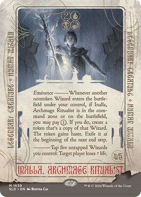 Inalla, Archmage Ritualist card from Secret Lair Drop Series