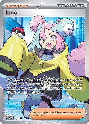 Iono - 124 card from SV: Scarlet & Violet Promo Cards
