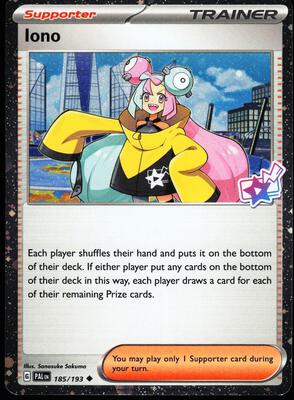 Iono - 185/193 (Cosmos Foil) card from Miscellaneous Cards & Products