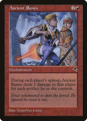 Ancient Runes card from Tempest