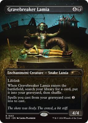 Gravebreaker Lamia card from Secret Lair Drop Series