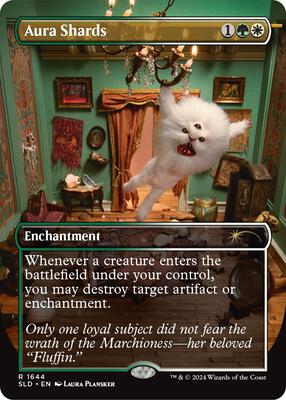 Aura Shards (1644) card from Secret Lair Drop Series