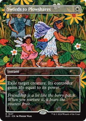 Swords to Plowshares (1627) card from Secret Lair Drop Series