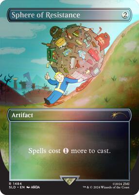Sphere of Resistance (Rainbow Foil) card from Secret Lair Drop Series