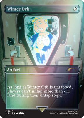 Winter Orb (1486) (Rainbow Foil) card from Secret Lair Drop Series