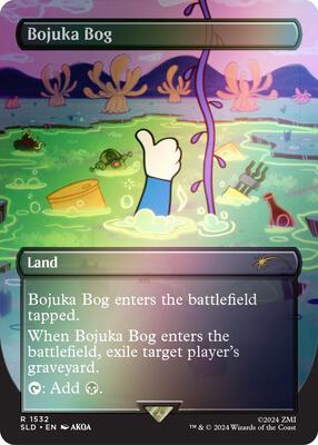 Bojuka Bog (Rainbow Foil) card from Secret Lair Drop Series